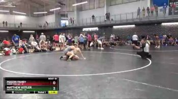 152 lbs Quarters & 1st Wb (16 Team) - Mason Fahey, Short Time WC vs Matthew Kotler, Indiana Outlaws