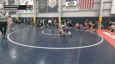 135 lbs Consi Of 4 - Logan Naumovitz, King Of Prussia vs David Sheridan, Green Lane