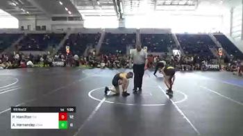 90 lbs Rr Rnd 2 - Parker Hamilton, The Washington Warriors vs Aidan Hernandez, SCWAY Gold