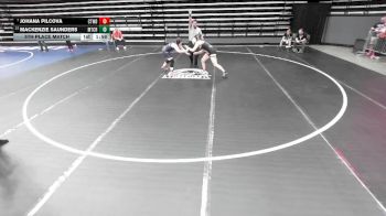 4A 145 lbs 5th Place Match - Johana Pilcova, Cottonwood vs Mackenzie Saunders, Mountain Crest