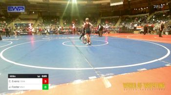 80 lbs Consi Of 8 #2 - Cruz Evans, COWA vs Jett Foster, MN Elite