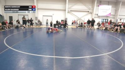 126 lbs Benito Barnhart, Florida vs Allen Gaudenzi, Connecticut