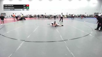 65 lbs Rr Rnd 2 - Liam Donlon, Mat Warriors Black - EL vs Liam Babcock, Iron Horse - EL