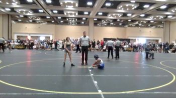 80 lbs Consi Of 8 #1 - Azyah Rice, Inland Elite vs Gabriella Fodera, Poway HS