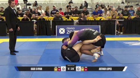 ARTHUR LOPES DA SILVA vs KADE G RYAN 2025 World IBJJF Jiu-Jitsu No-Gi Championship