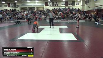 S-7 lbs Semifinal - Jacoby Colthurst, Big Game Wrestling Club vs Keaton Henry, Immortal Athletics WC
