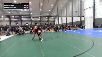 Junior FK - 150 lbs Cons. Semis - Henry Feduff, Airborne Wrestling Club vs Grady VanDalen, Whatcom Wrestling Academy