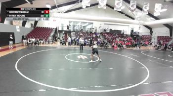 184 lbs Quarterfinal - Tyren Moore, Eureka vs Keaton Wilhelm, Blackburn