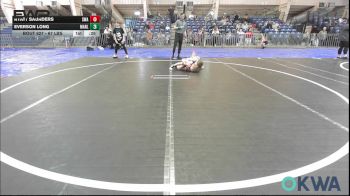 67 lbs Rr Rnd 3 - Ryatt Saunders, Shelton Wrestling Academy vs Everson Long, Marlow Outlaws
