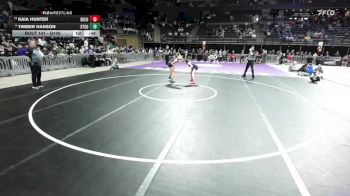 Cons. Round 1 - Timber Hanson, Stanley County vs Kaia Hunter, Bennett County