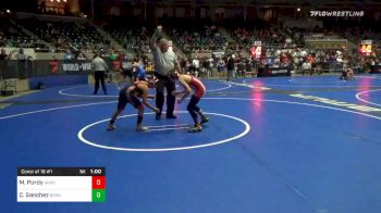 100 lbs Consolation - Maximus Purdy, Agoge WC vs Christian Sanchez, Borger Youth Wrestling