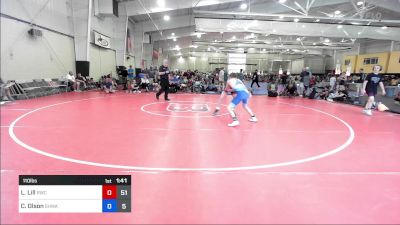 110 lbs Final - Landon Lill, Ruthless WC MS vs Camden Olson, South Hills Wrestling Academy