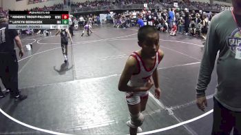 70 lbs Champ. Round 1 - Laykyn Bernasek, IronHawk Wrestling Academy vs Kendric Trout-Palomo, Nebraska Elite Wrestling Club