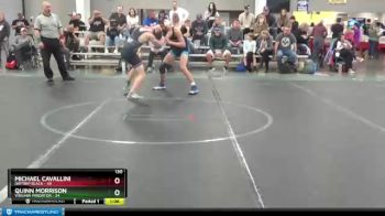 130 lbs Round 3 (6 Team) - Quinn Morrison, Virginia Predator vs Michael Cavallini, Daytrip Black
