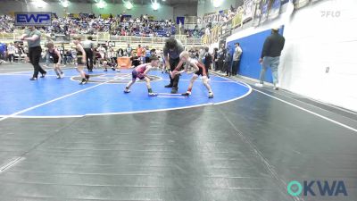 43 lbs Quarterfinal - Case Combs, Cowboy Wrestling Club vs Cole Terrell, F-5 Grappling