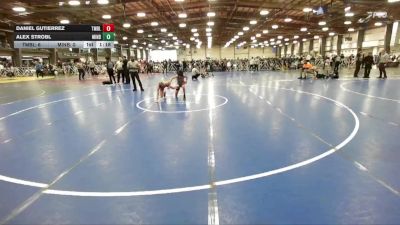 80 lbs Round 2 (10:45am Saturday) - Daniel Gutierrez, Gotcha Blue vs Alex Strobl, Minion Black