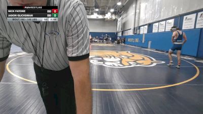 149 lbs Consi Of 16 #2 - Nick Fatone, Roger Williams vs Jason Glicksman, Roger Williams