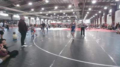 135 lbs Round 2 (8 Team) - Hayden Lauterback, Mat Assassins Gray vs Brayden Biggs, Steel Valley Renegades