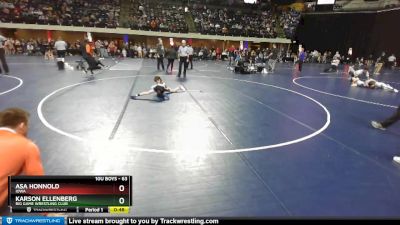 63 lbs Cons. Round 4 - Karson Ellenberg, Big Game Wrestling Club vs Asa Honnold, Iowa