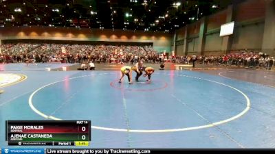 107 lbs Quarterfinal - Paige Morales, Central vs Ajenae Castaneda, Gregori