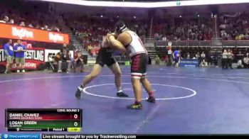 2A-285 lbs Cons. Round 3 - Logan Green, Clarinda vs Daniel Chavez, Clarion-Goldfield-Dows