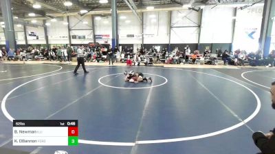 62 lbs Semifinal - Bentley Newman, Illinois Valley YW vs Kayceon OBannon, Ford Dynasty WC