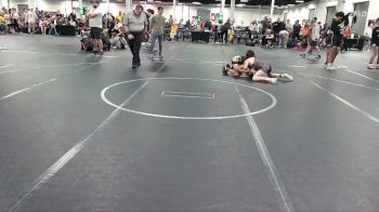 105 lbs Round 2 (8 Team) - Kyle Baker, 84 Athletes vs Landon Lill, Mat Warriors