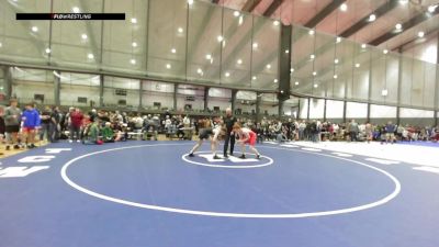 16U Boys FS - 165 lbs Champ. Round 1 - Seth Dowdy, WA vs Easton Jensen, WA