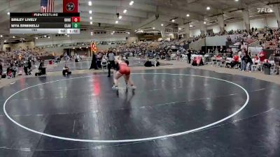 165 lbs Semis & 1st Wb (8 Team) - Briley Lively, Knoxville Halls High School vs Mya Erminelli, Clarksville High School