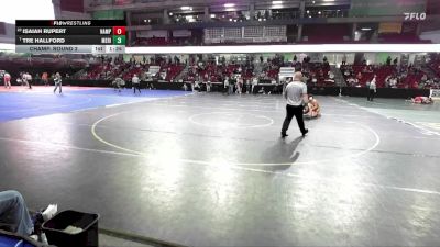 113 lbs Champ. Round 2 - Tre Hallford, Meridian vs Isaiah Rupert, Nampa