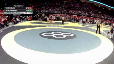 D1-285 lbs Champ. Round 1 - Mike Millin, Mass. Perry vs Royce Rogers, Springfield