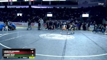 Girls 100 lbs Cons. Semi - Jocelyn Navarro, Centralia (Girls) vs Iaunny Ruiz, Hermiston (Girls)