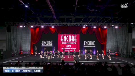 Tech Cheer - Austin - Aces [2025 L1 Youth - Small Day 3] 2025 Encore Grand Nationals