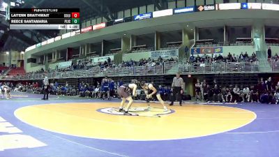 144 lbs Round 3 (4 Team) - Laitenn Braithwait, Columbus vs Reece Santamaria, Papillion-LaVista South