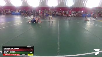 113 lbs Round 2 (16 Team) - Dylan Keeler, Buffalo vs Walker Gaulrapp, Elk River