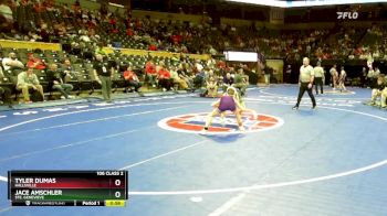 106 Class 2 lbs Cons. Round 1 - Jace Amschler, Ste. Genevieve vs Tyler Dumas, Hallsville