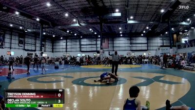 80 lbs Round 5 (6 Team) - Treyson Denning, CAROLINA ELITE WRESTLING CLUB vs Declan Solito, GREAT NECK WRESTLING CLUB - GREEN