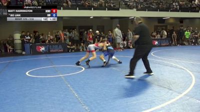 115 lbs Champ. Rd Of 16 - Matt Harrington, Bad Karma Wrestling Club vs Bo Link, Immortal Athletics WC