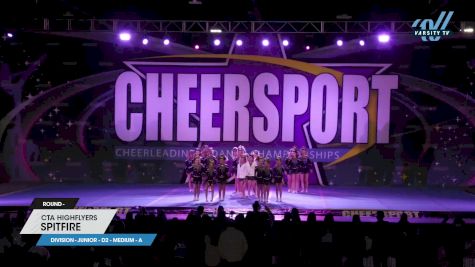 CTA Highflyers - Spitfire [2023 L2 Junior - D2 - Medium - A] 2023 CHEERSPORT National All Star Cheerleading Championship