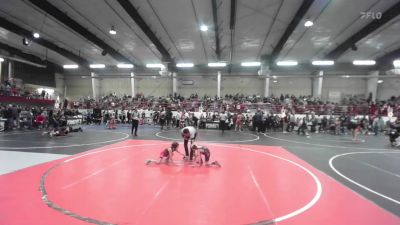 50 lbs Quarterfinal - Alison Sutfin, Top Rank vs Coleman Flake, High Elevation WC