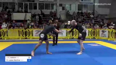 Joseph C. Watson vs Rodrigo Lopes Martins 2021 Pan IBJJF Jiu-Jitsu No-Gi Championship