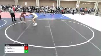 132 lbs Consi Of 16 #2 - Xavier Castillo, Valiant College Prep vs Samuel Gallardo, Atc