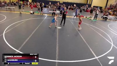 86 lbs Round 2 - Dominick Jackson, MN vs Ty Washburn, MN