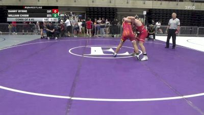 160 lbs Consi Of 8 #2 - Danny Byrne, Cape May vs William Chism, Bryans Road