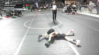50 lbs Consi Of 8 #1 - Carson Godfrey, All I See Is Gold Academy vs Eli Magalhaes, Hanover Park
