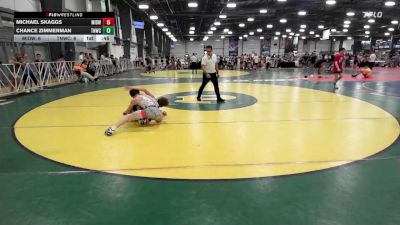 120 lbs Rr Rnd 3 - Michael Skaggs, Midwest RTC vs Chance Zimmerman, TNWC White