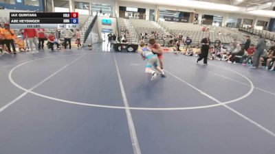 120 lbs Jax Quintana, Colorado vs Abe Heysinger, Iowa