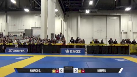 ROBERT R. vs MAURICIO D. 2025 World IBJJF Jiu-Jitsu No-Gi Championship