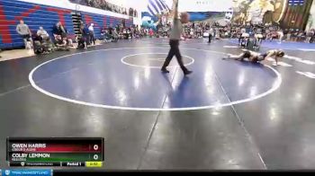 120 lbs Cons. Round 3 - Colby Lemmon, Kellogg vs Owen Harris, Coeur D Alene