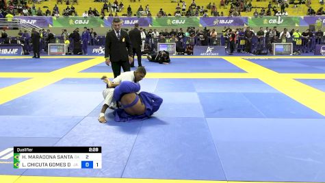 HUGO MARADONA SANTANA BARBOSA vs LUCAS CHICUTA GOMES DA SILVA 2024 Brasileiro Jiu-Jitsu IBJJF